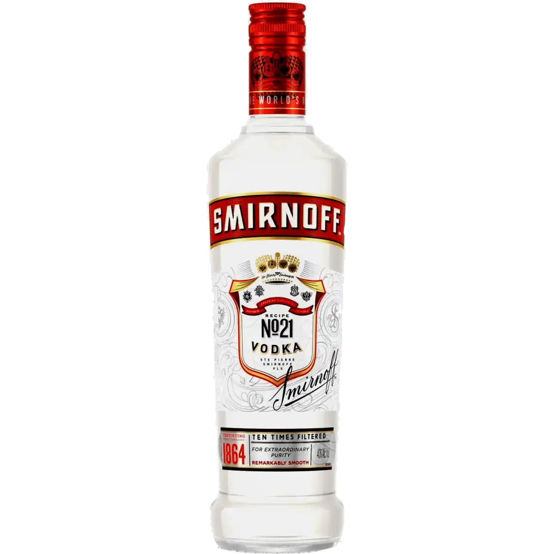 Фото 1 - Горілка Smirnoff Червона 40% 0.7 л