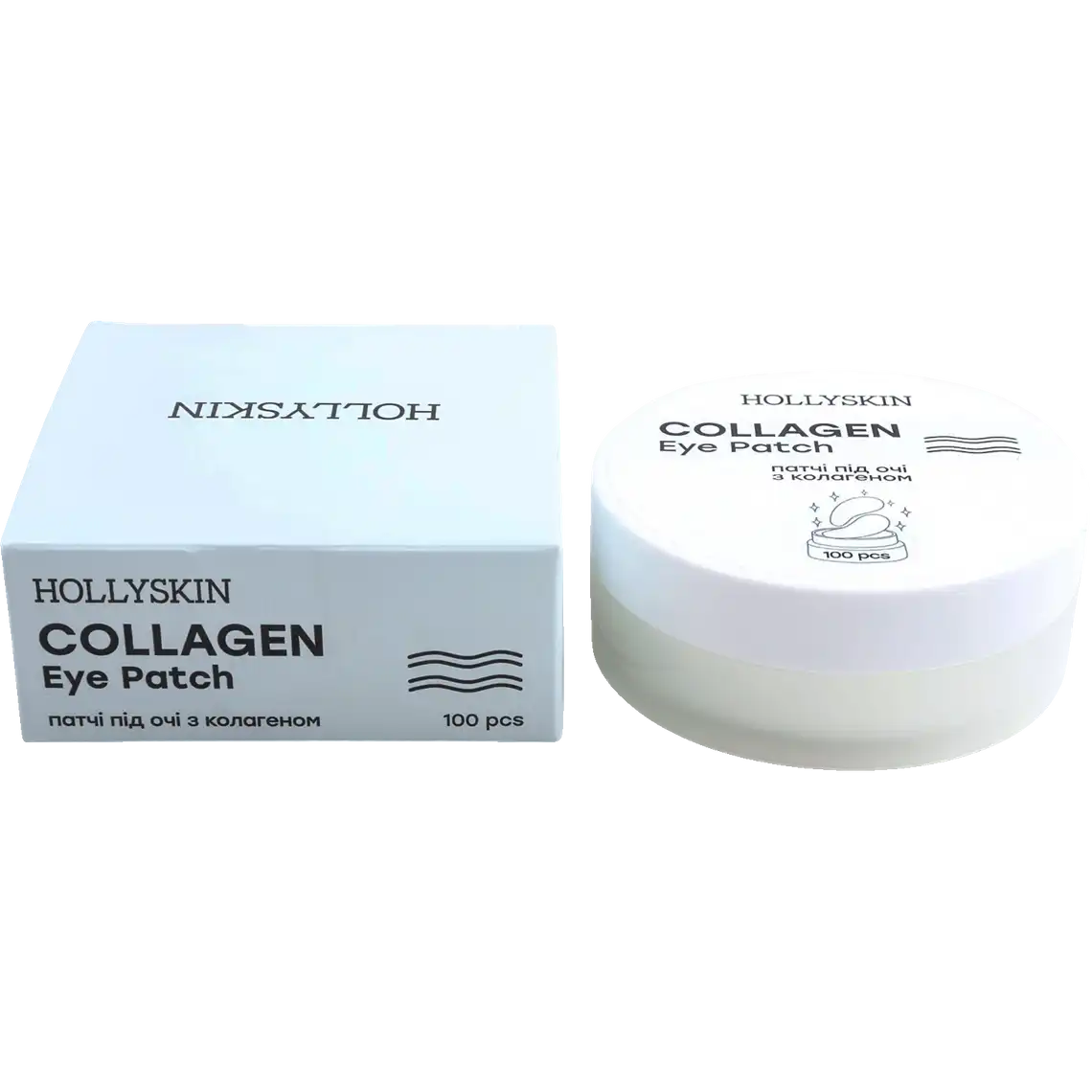 Фото 1 - Патчі під очі Hollyskin Collagen Eye Patch 100 шт