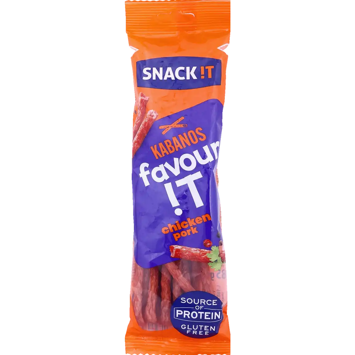 Фото 1 - Кабаноси Tarczynski Snack It з м`яса курки та свинини 85 г