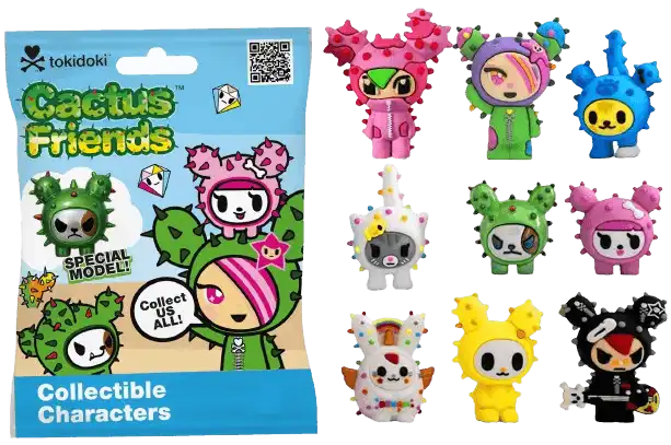 Фото 2 - Фігурка-сюрприз Sbabam Cool Things серії Tokidoki Кактусові друзі