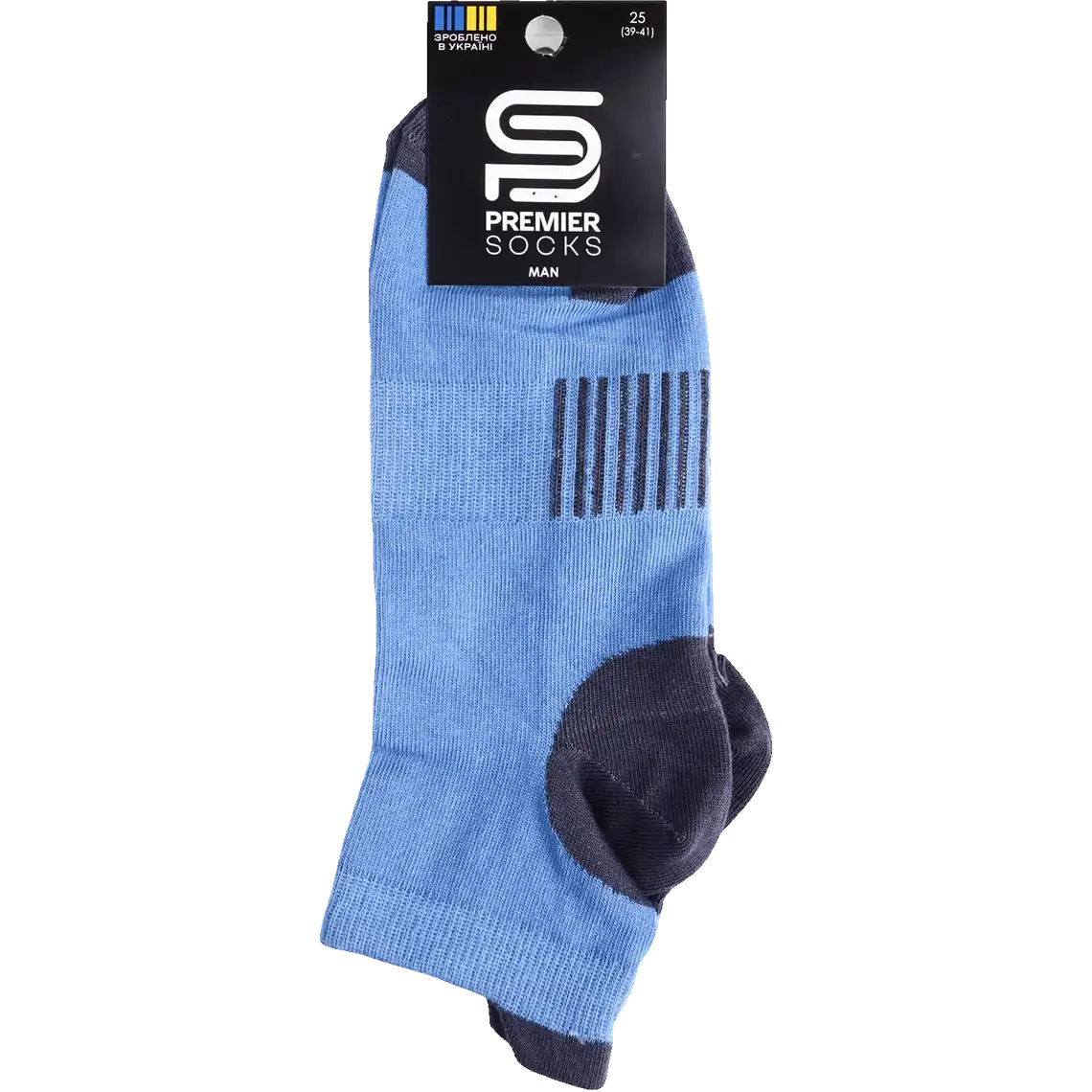 Фото 1 - Шкарпетки Premier Socks 558-3Д чоловічі спорт з 3Д бортом в асортименті р.29