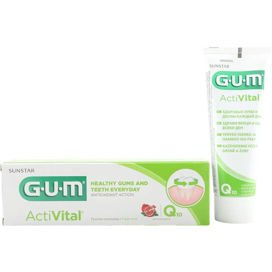 Фото 1 - Зубна паста GUM Activital 75 мл