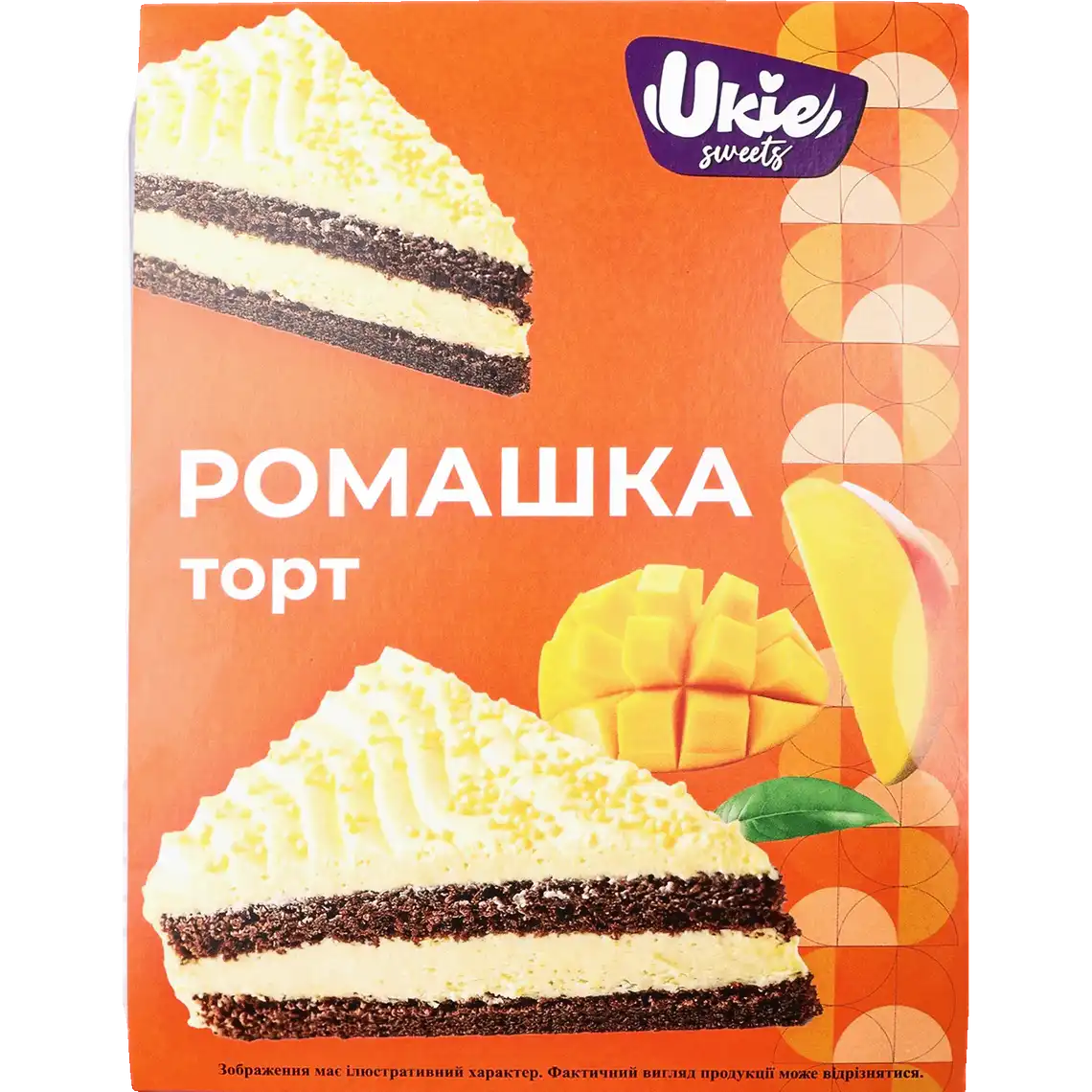 Фото 1 - Торт Ukie Sweets Ромашка 350 г