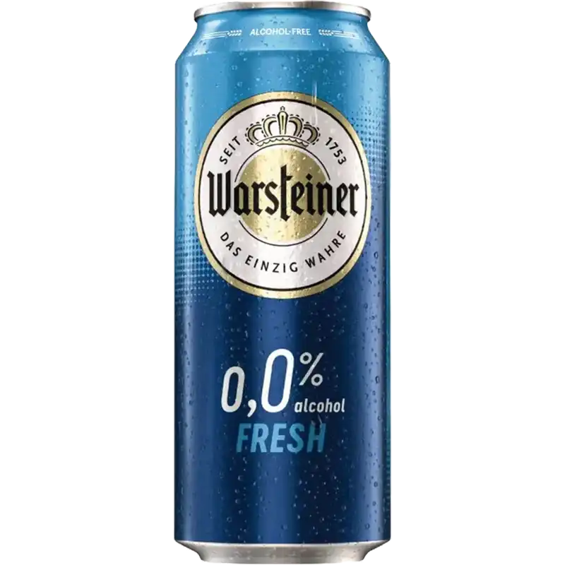 Фото 1 - Пиво Warsteiner Premium Fresh безалкогольне 500 мл