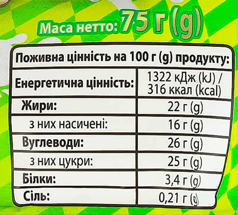 Фото 4 - Морозиво Хрещатик пломбір Фісташка та малина 75 г