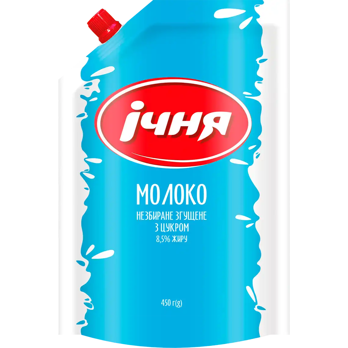 Фото 1 - Молоко згущене Ічня незбиране з цукром 8.5% 450 г