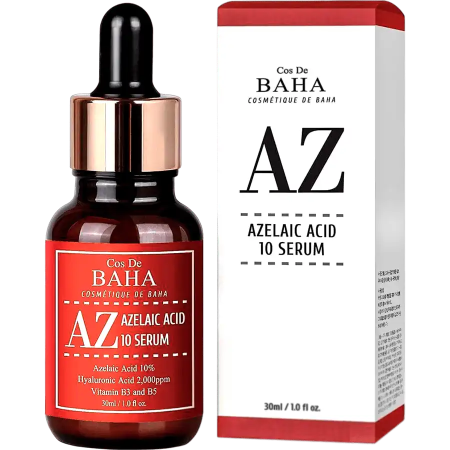 Фото 1 - Сироватка для обличчя Cos De BAHA Azelaic Acid 10% Serum для боротьби з акне та куперозом 30 мл