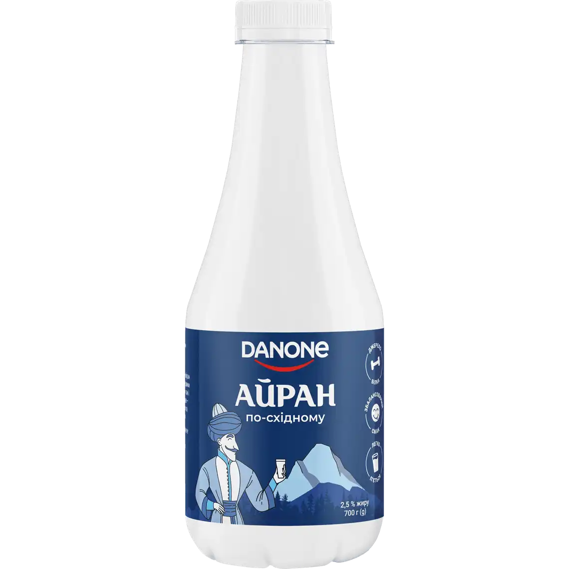 Фото 1 - Айран Danone По-східному 2.5% 700 г