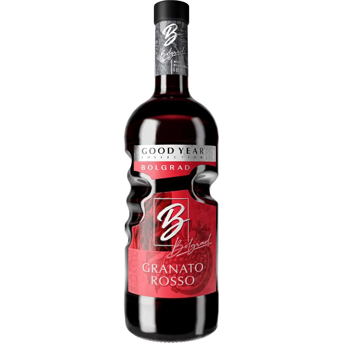 Фото 1 - Напій винний Bolgrad Good Year Granato Rosso червоний напівсолодкий 0.75 л
