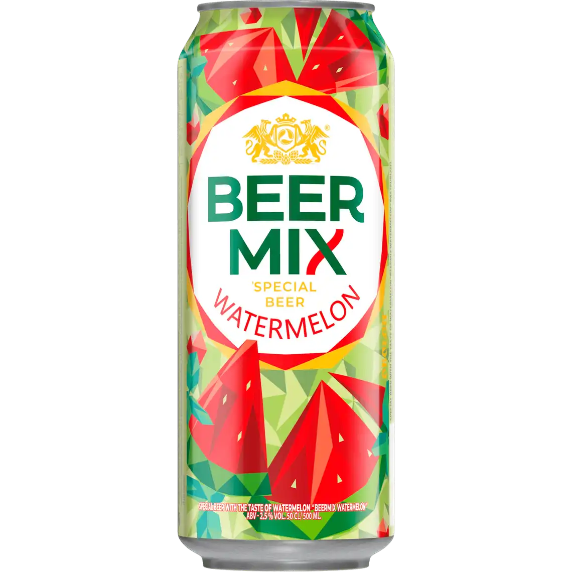 Фото 1 - Пиво Оболонь Beermix Кавун 0.5 л