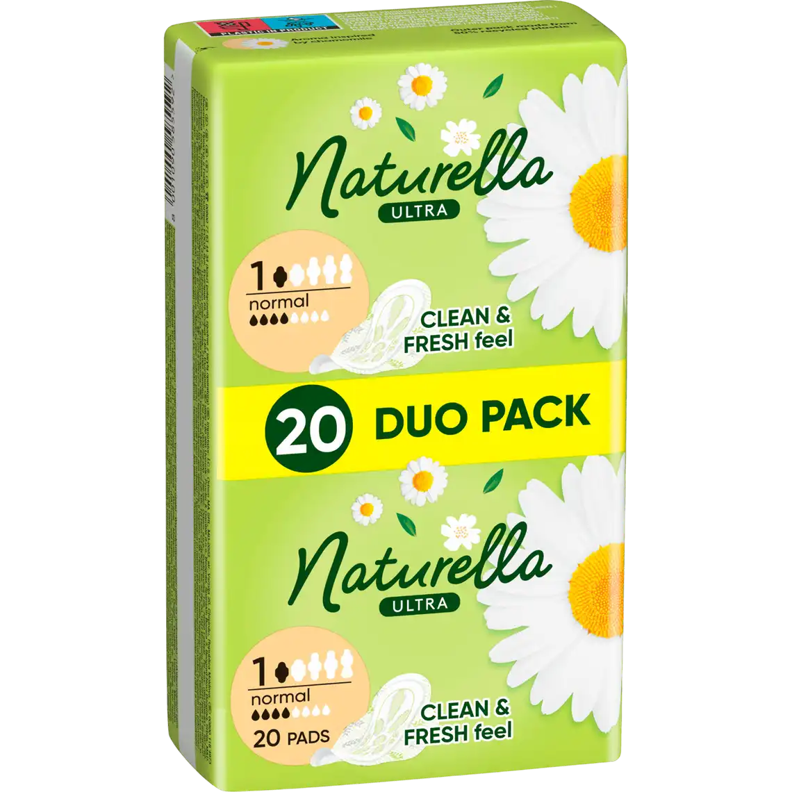 Фото 1 - Прокладки гігієнічні Naturella Ultra Camomile Normal 20 шт.