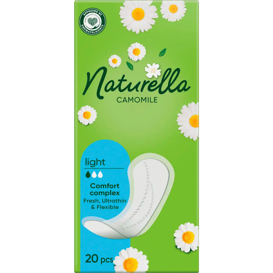 Фото 1 - Прокладки щоденні Naturella Camomile Normal 20 шт.