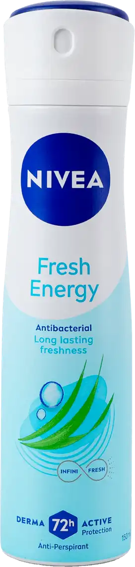 Фото 1 - Антиперспірант Nivea Fresh energy спрей для жінок 150 мл