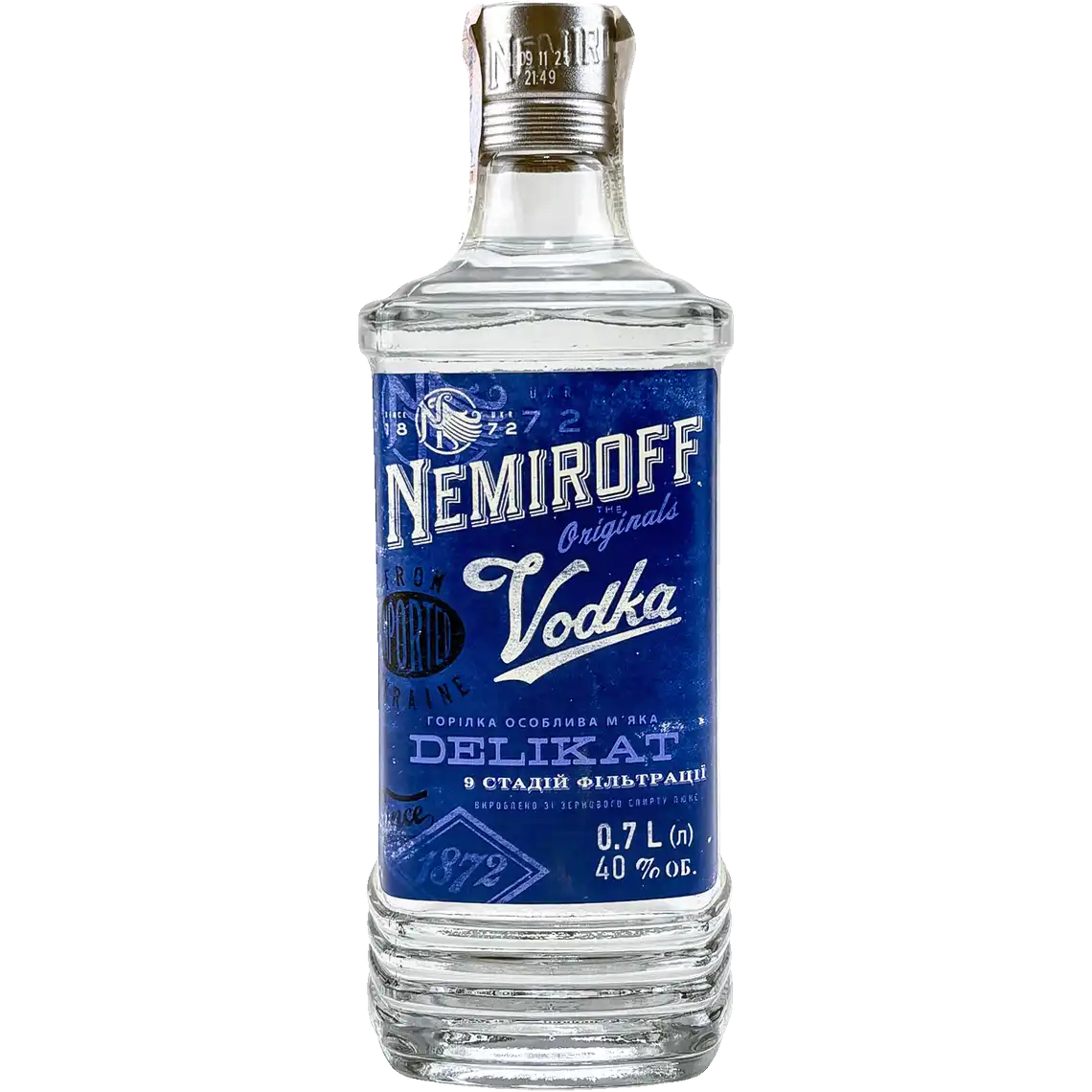 Фото 1 - Горілка Nemiroff Delikat 40% 0.7 л