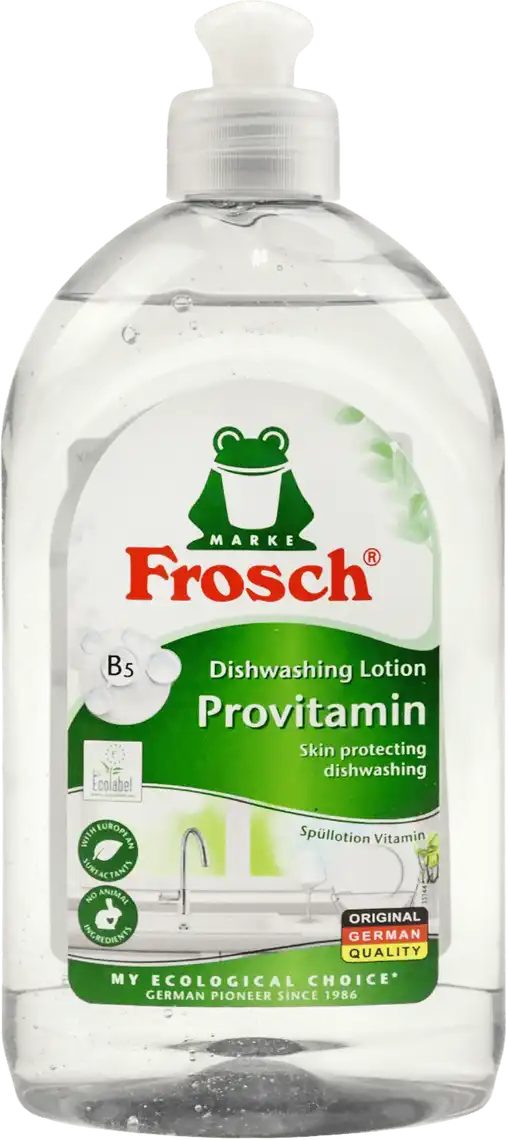 Фото 1 - Бальзам-концентрат для миття посуду Frosch Sensitiv Vitamin, 500 мл