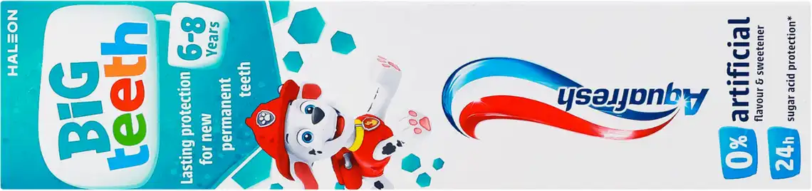 Фото 3 - Зубна паста Aquafresh Мої великі зубки для дітей 6-8 років 50 мл