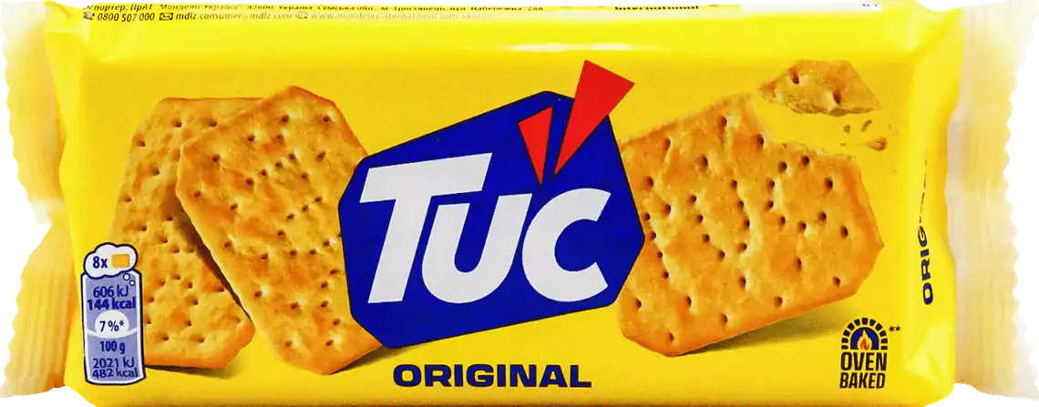 Фото 1 - Крекер Tuc Original солоний 100 г