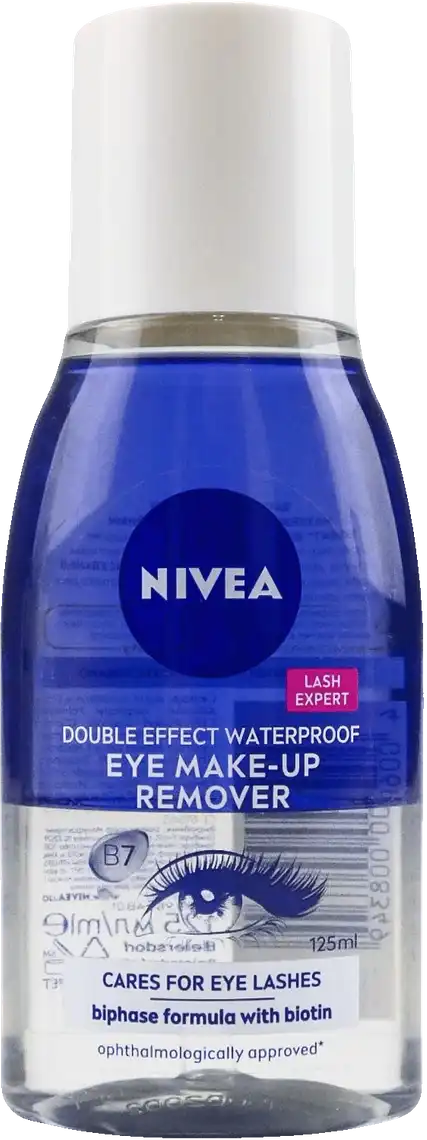 Фото 1 - Засіб для зняття макіяжу з очей Nivea Подвійний ефект 125 мл