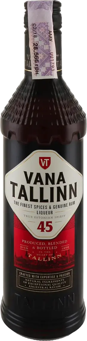Фото 1 - Лікер Vana Tallinn 45% 0.5 л