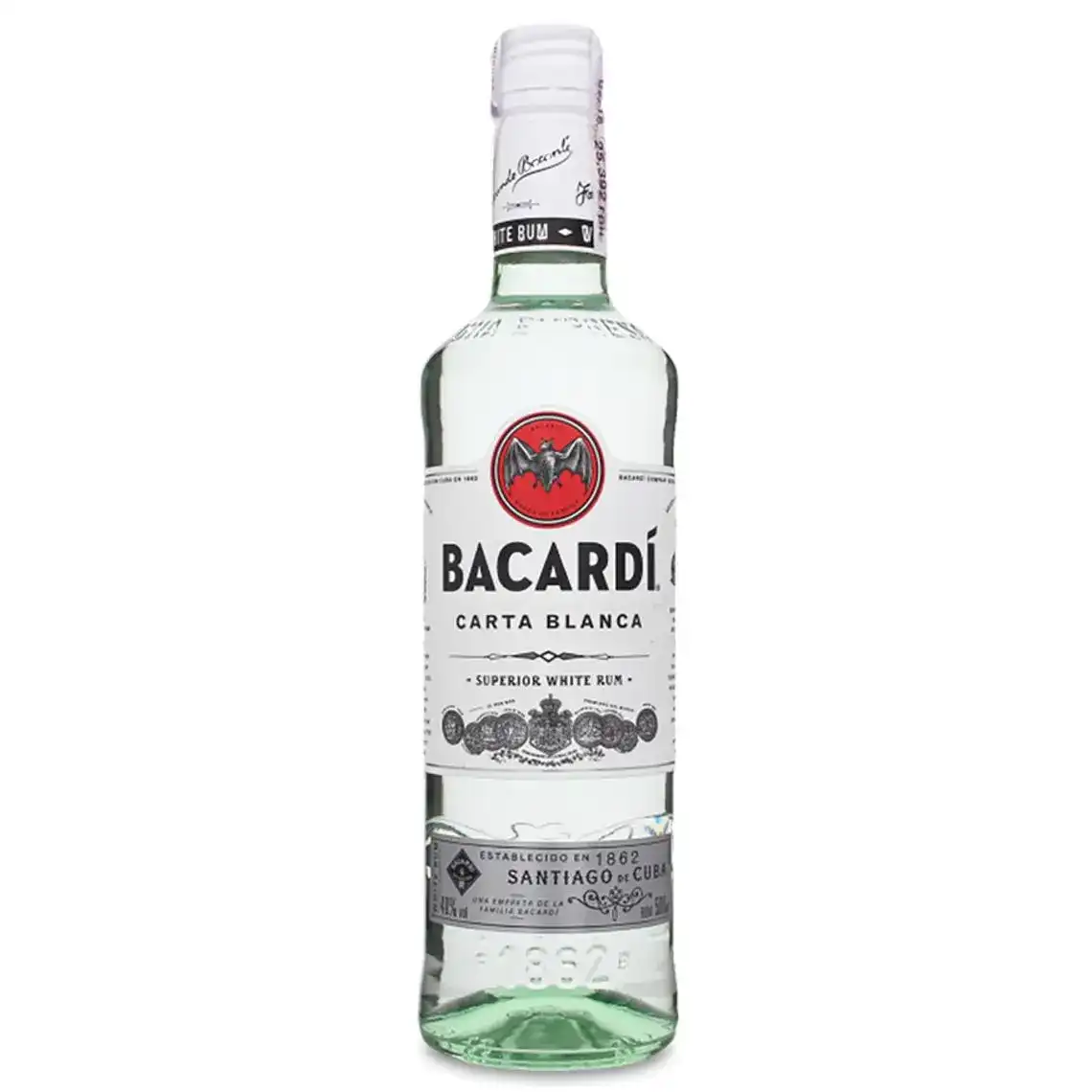 Ром Bacardi Carta Blanca 40% 0.5 л купить онлайн | заказать в магазине VARUS