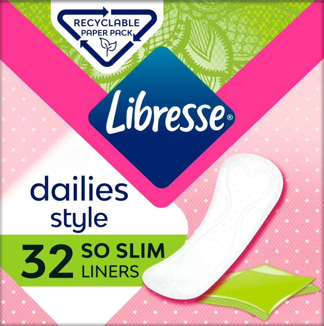 Фото 1 - Прокладки щоденні Libresse Dailyfresh Normal 32 шт