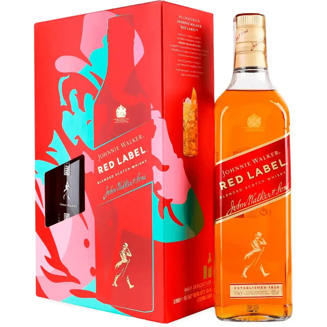 Johnnie Walker Red Label 4 2 40 0.7