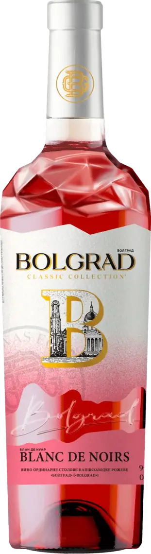 Фото 1 - Вино Bolgrad Blanc de Noirs рожеве напівсолодке 13% 0.75 л