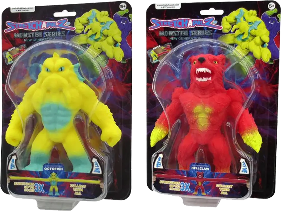 Фото 1 - Іграшка-тягучкаStretchapalz Monsters New generation в асортименті