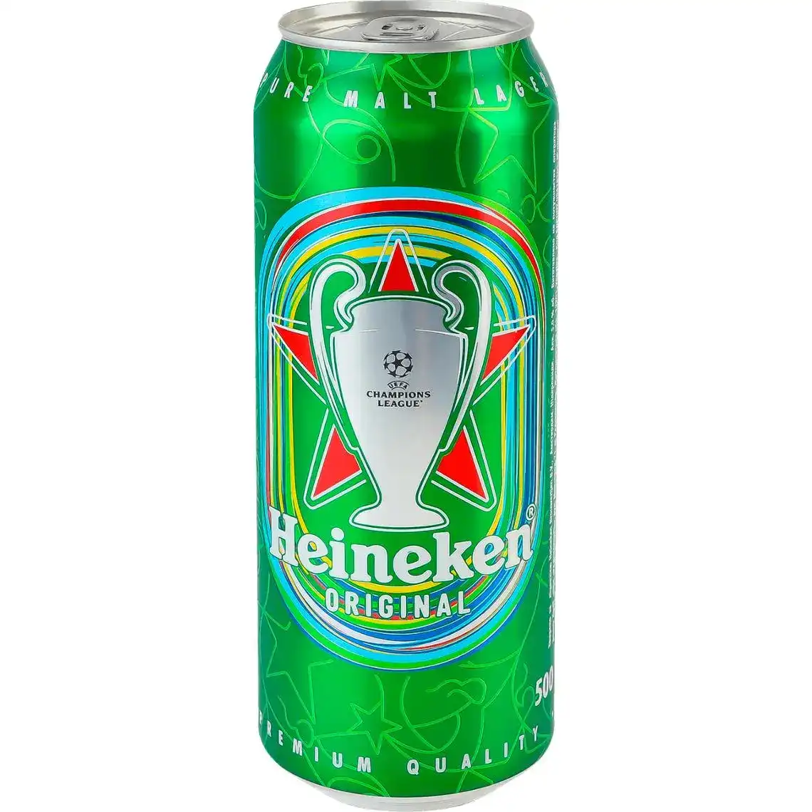 Пиво Heineken светлое фильтрованное ж / б 5% 0.5 л купить онлайн ...