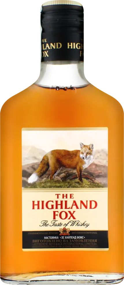 Фото 1 - Настоянка The Highland Fox Original 38% 0.25 л