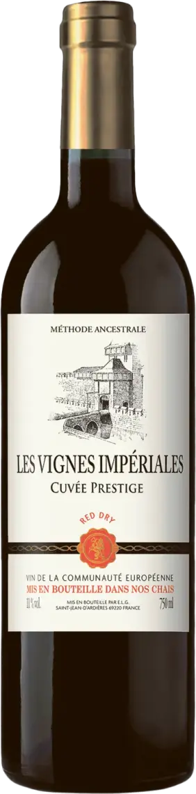 Фото 1 - Вино Les Vignes Imperiales червоне сухе 11% 0.75 л