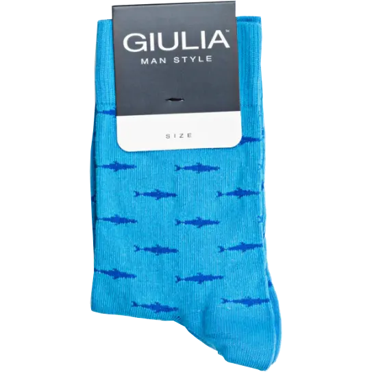 Фото 1 - Шкарпетки чоловічі Giulia MS3 FASHION 009 blue-39-42