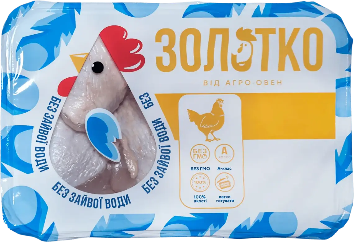Фото 1 - Стегно Золотко куряче охолоджене, вагове