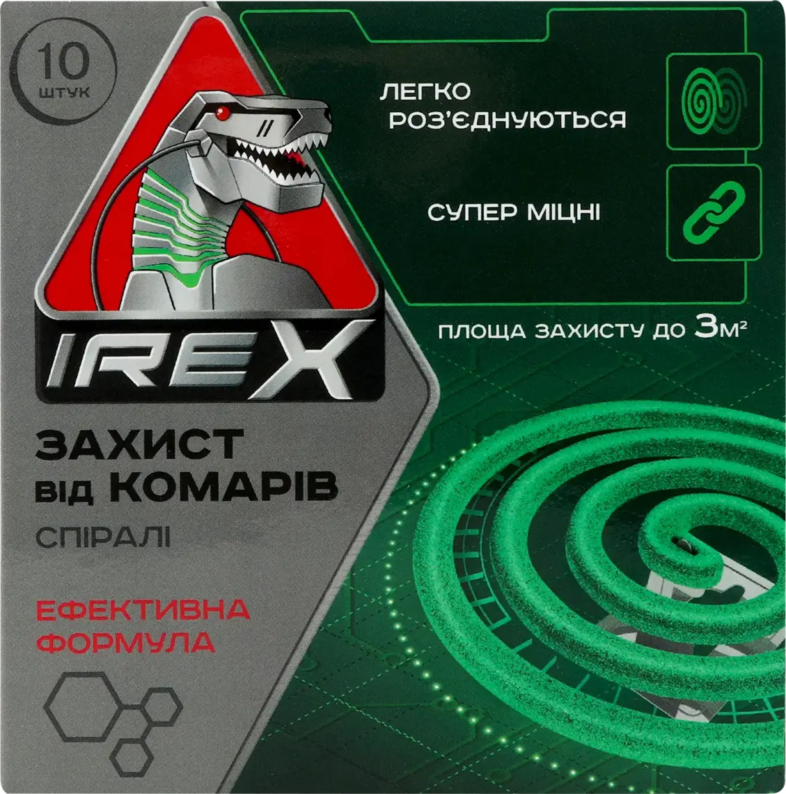 Фото 1 - Спіраль від комарів IreX 10 шт