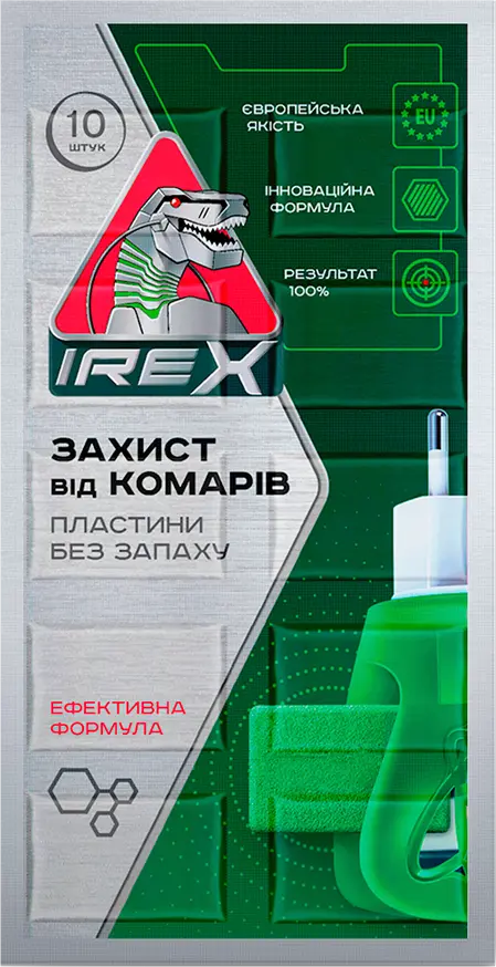 Фото 1 - Пластини від комарів IreX 10 шт