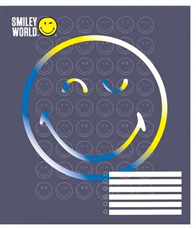 Фото 1 - Зошит Yes! Smiley world в лінію А5 24 аркуші