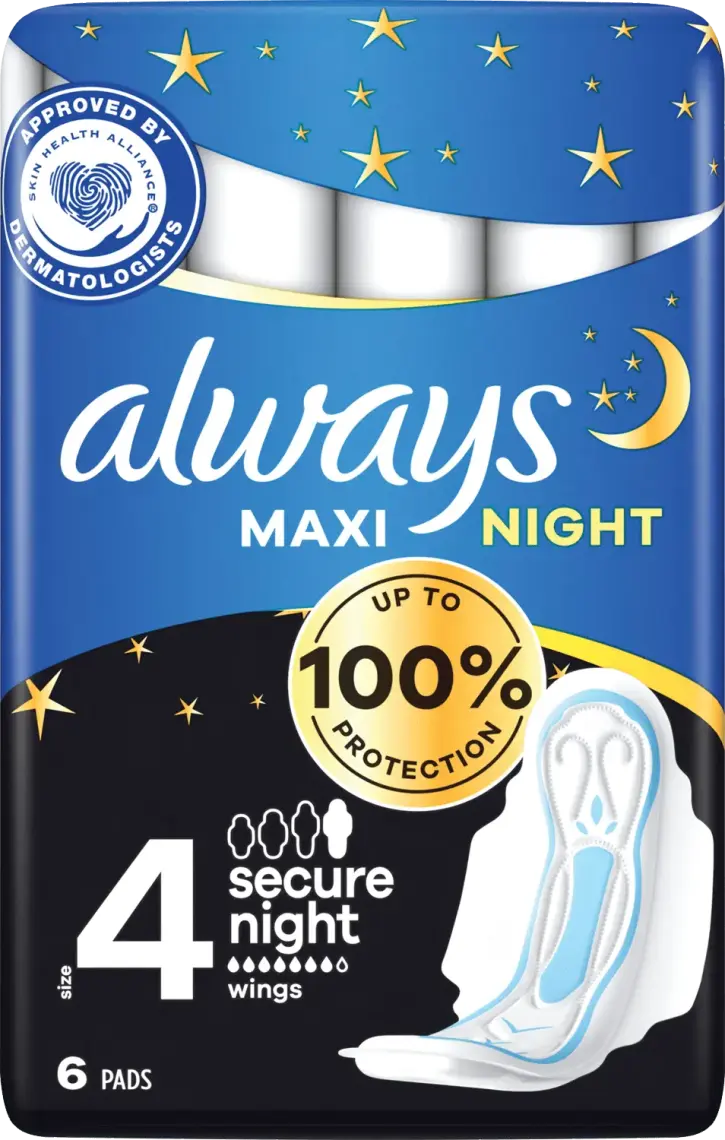 Фото 1 - Прокладки гігієнічні Always Maxi Classic Night Single 6 шт