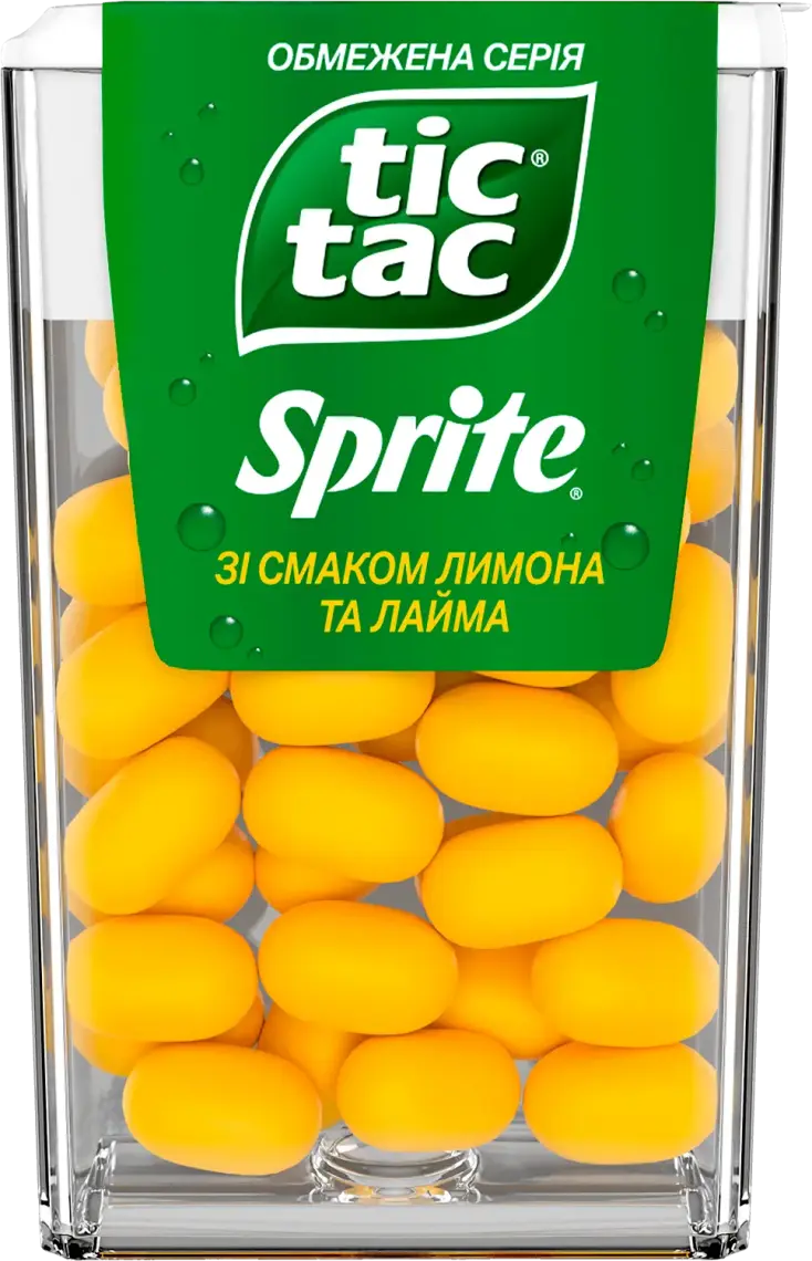 Фото 1 - Драже Tic Tac Sprite 18 г