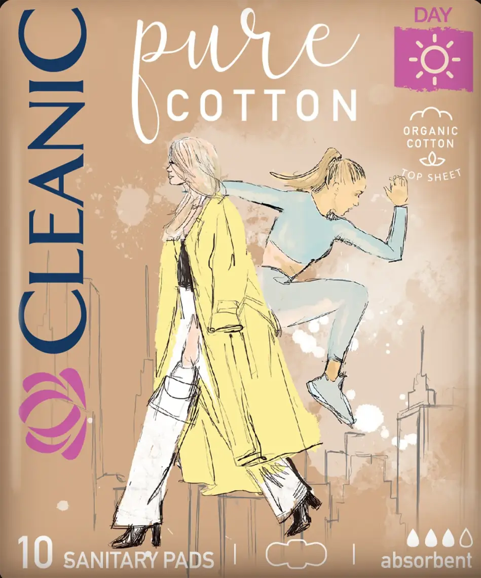 Фото 1 - Прокладки денні Cleanic Pure 10 шт