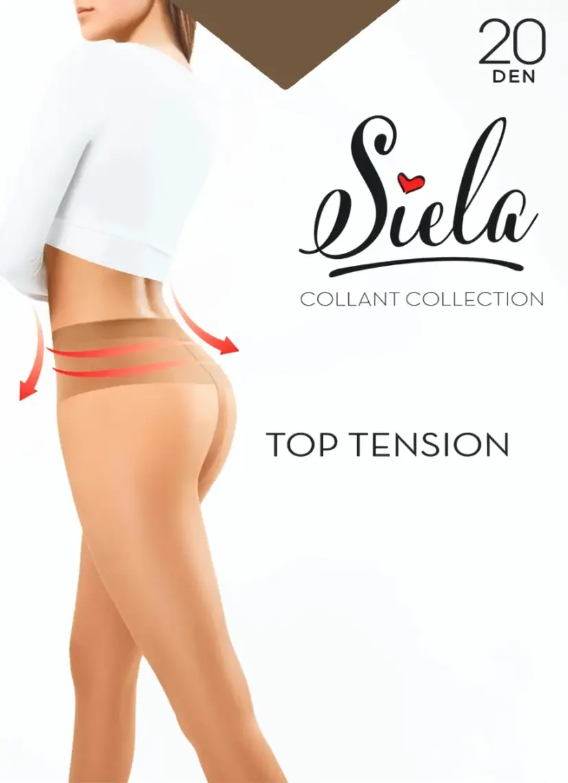 Фото 1 - Колготки Siela TOP TENSION 20 Den Daino р 3