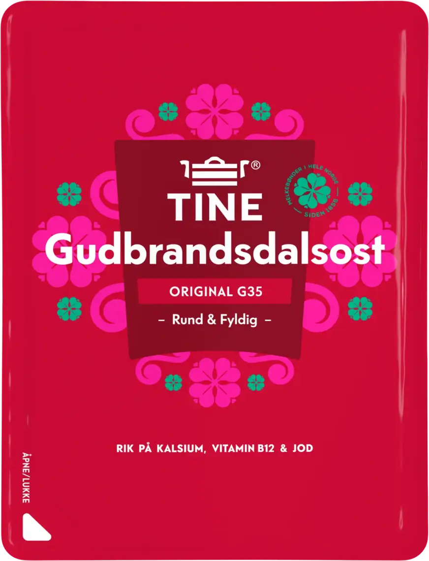 Фото 1 - Сир Tine Gudbrandsdalen 35% 130 г
