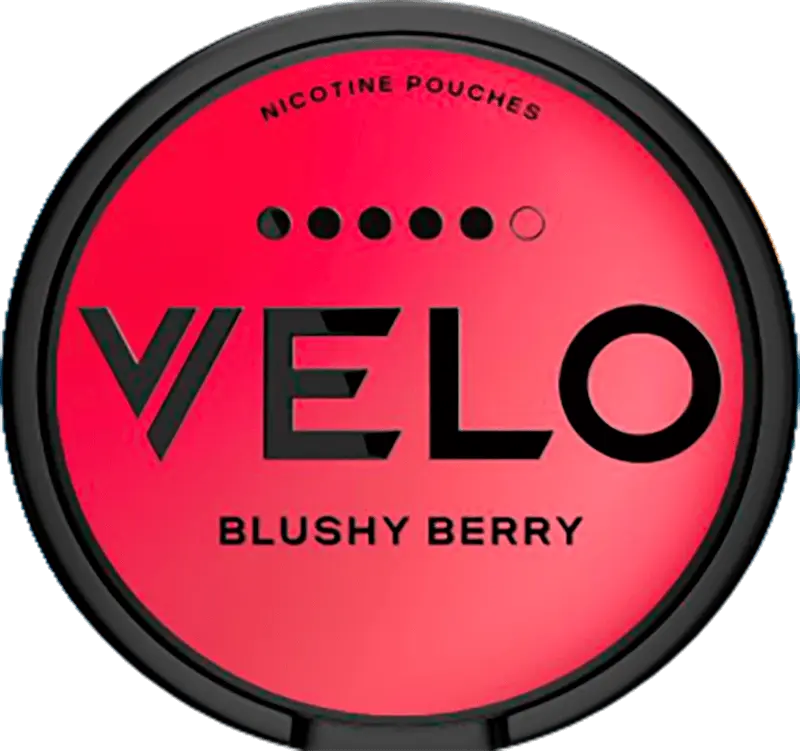 Фото 1 - Паучі Velo Blushy Berry Інтенсивний безтютюнові нікотиновмісні