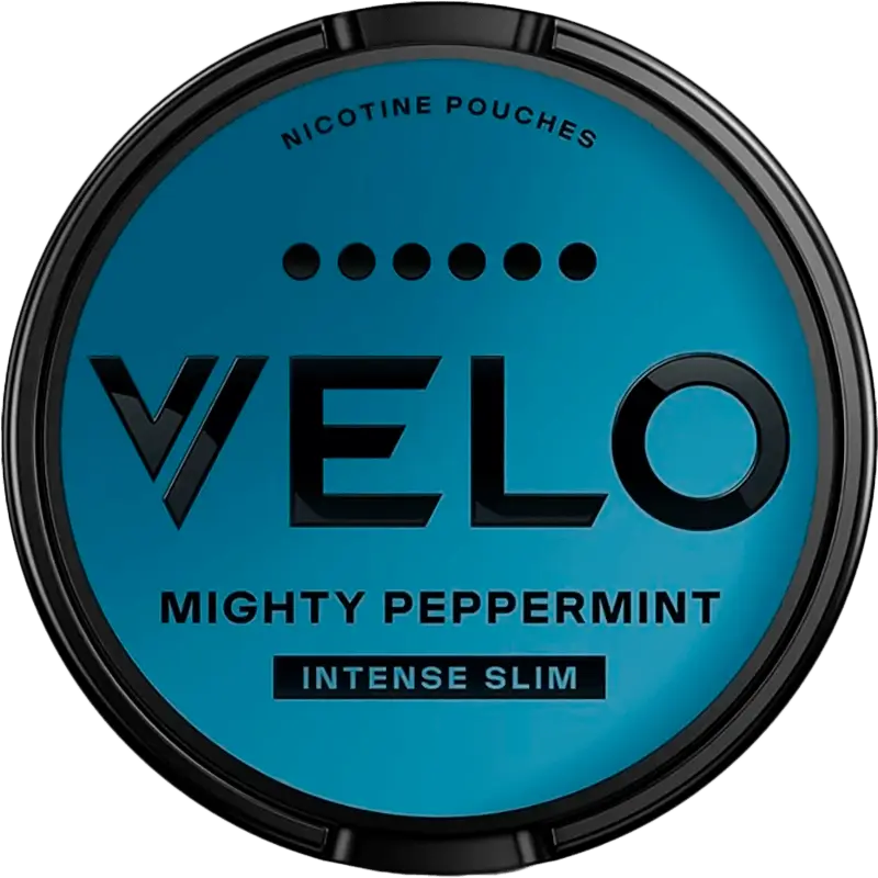 Фото 1 - Паучі Velo Mighty Peppermint Екстра-інтенсивний безтютюнові нікотиновмісні