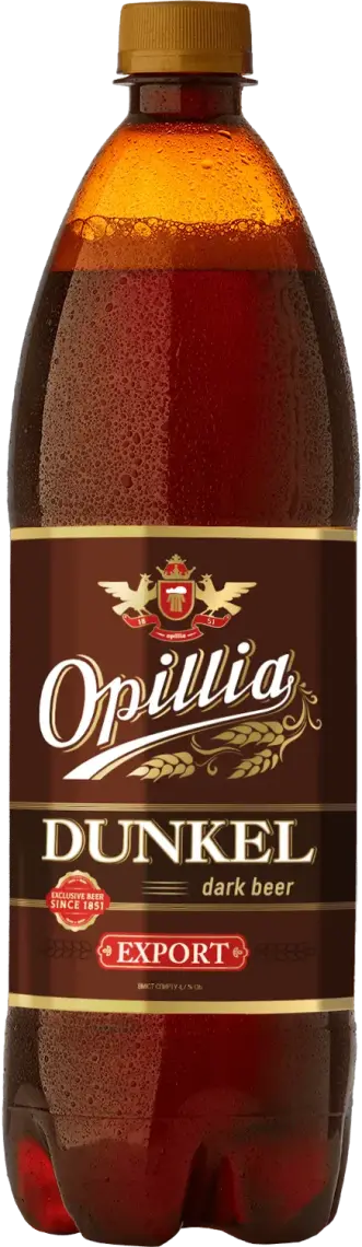 Фото 1 - Пиво Opillia Dunkel Export темне 1 л