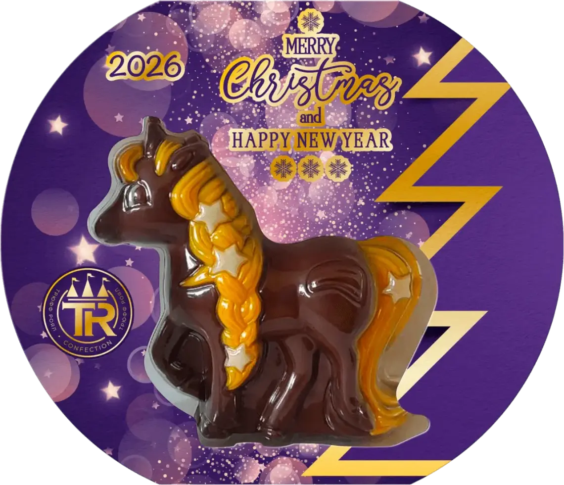Фігурка шоколадна Truff Royal Конячка Ласунчик з молочної