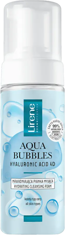 Фото 1 - Пінка для умивання  Lirene Aqua Bubbles Зволожуюча 150 мл