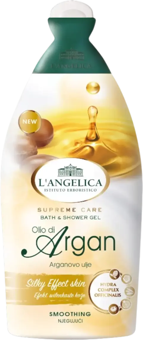 Фото 1 - Гель для душу L'angelica з аргановою олією 500 мл