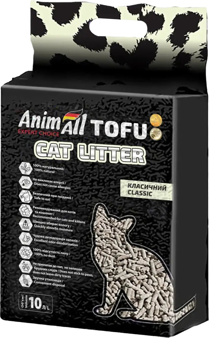 Фото 1 - Наповнювач AnimAll класік тофу 10 л