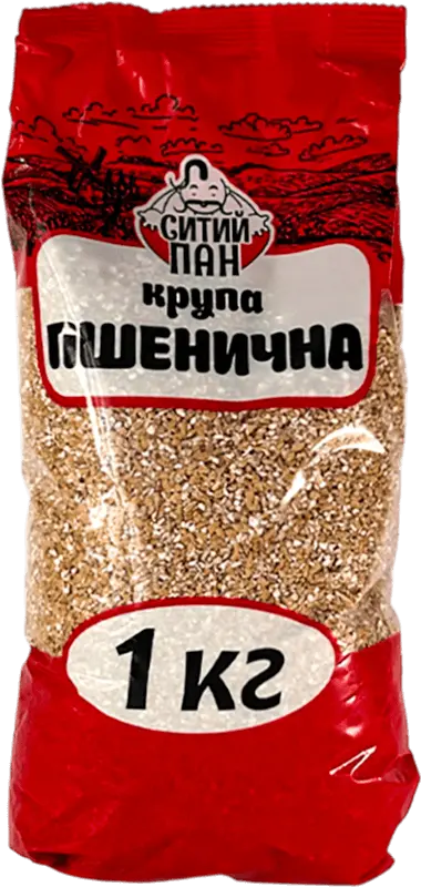 Фото 1 - Крупа пшенична Ситий Пан 1 кг