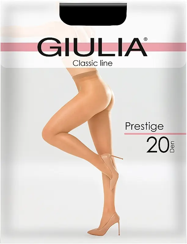 Фото 1 - Колготки жіночі Giulia Prestige 20 den nero р.5